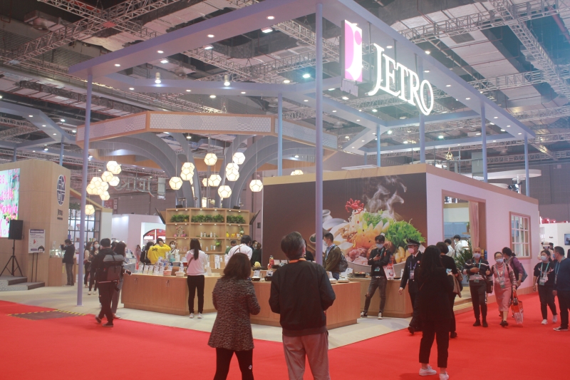 第五屆進(jìn)口博覽會現(xiàn)場照片